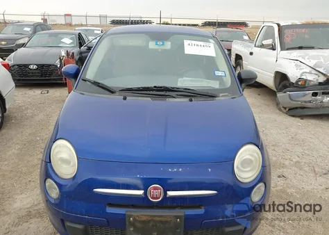 2013 Fiat 500 Pop из США, поврежденный, VIN 3C3CFFAR7DT748298
